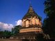Thailand: Chedi containing the ashes of King Tilokarat (1441 - 1485) at 15th century Wat Chet Yot (Jet Yod), Chiang Mai