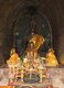 Thailand: Shrine with Buddhas below the Maha Chedi (Great Chedi) at 15th century Wat Chet Yot (Jet Yod), Chiang Mai